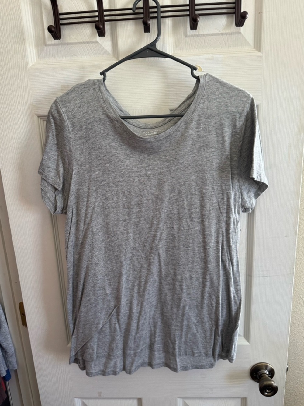 Basic Heather Gray Crewneck Tee